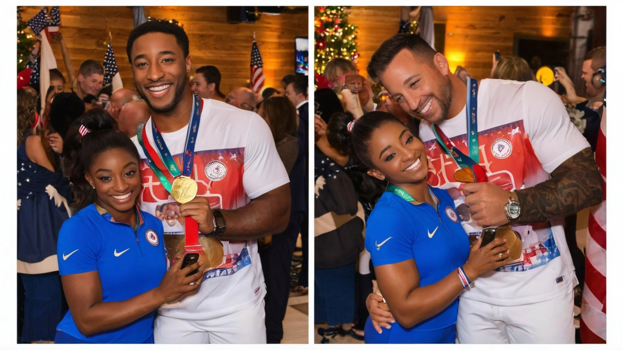 Polêmica nas Redes Sociais: Marido de Simone Biles Criticado por Usar Medalha de Ouro da Ginasta